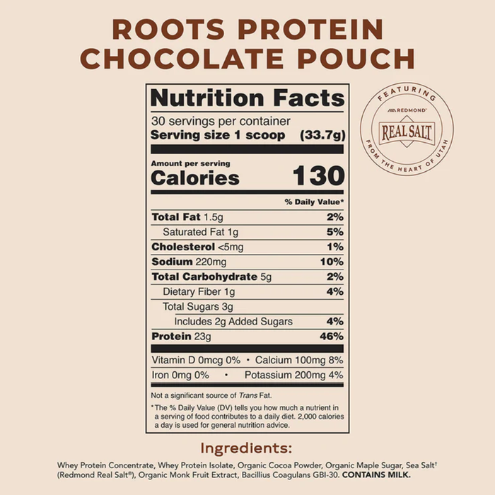 Redmond Roots Protein Powder