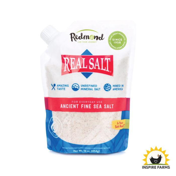 Redmond Real Salt - Ancient Fine Sea Salt 26oz