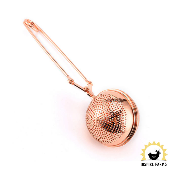 Rose Gold Ball Tea Infuser