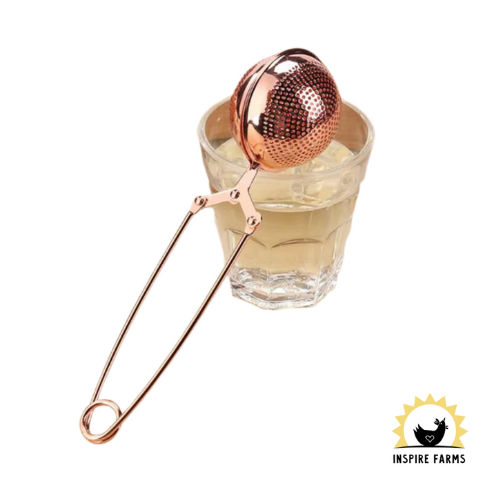 Rose Gold Ball Tea Infuser