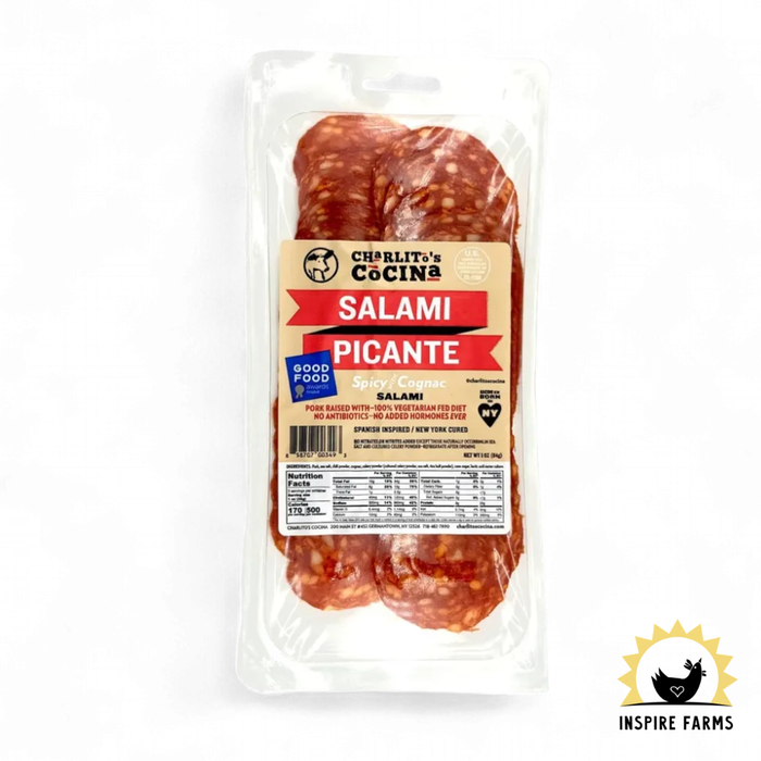 Charlito’s Cocina Salami Picante (Pre-Sliced)