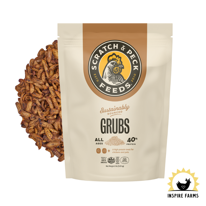 Scratch and Peck Grubs (Dried Black Soldier Fly Larvae)