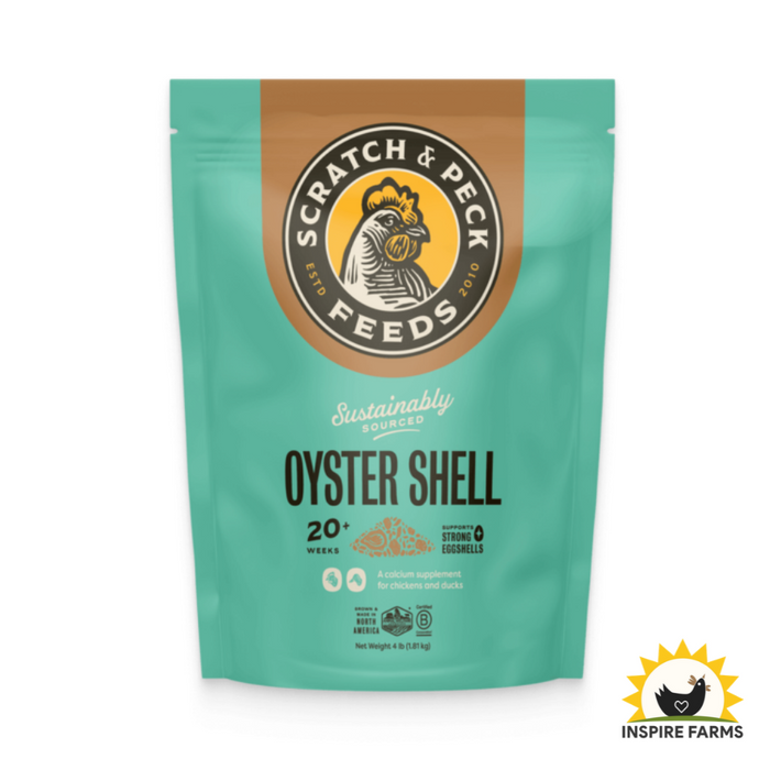 Scratch and Peck Oyster Shell - 4 lb