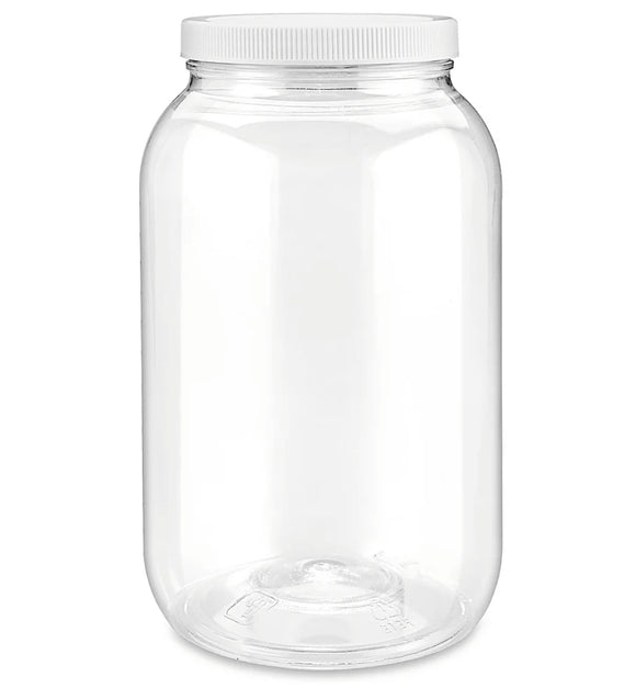 Glass Jar with Lid 1gal