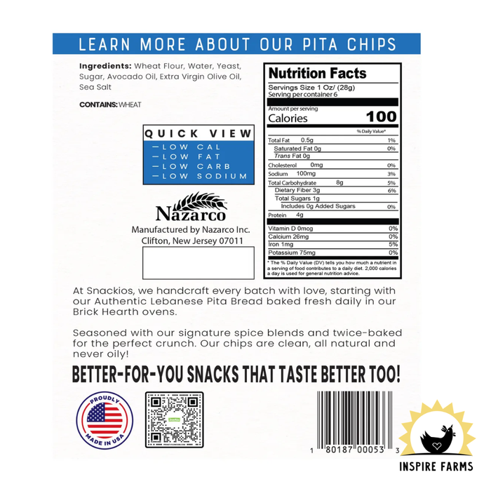 Snackios Pita Chips