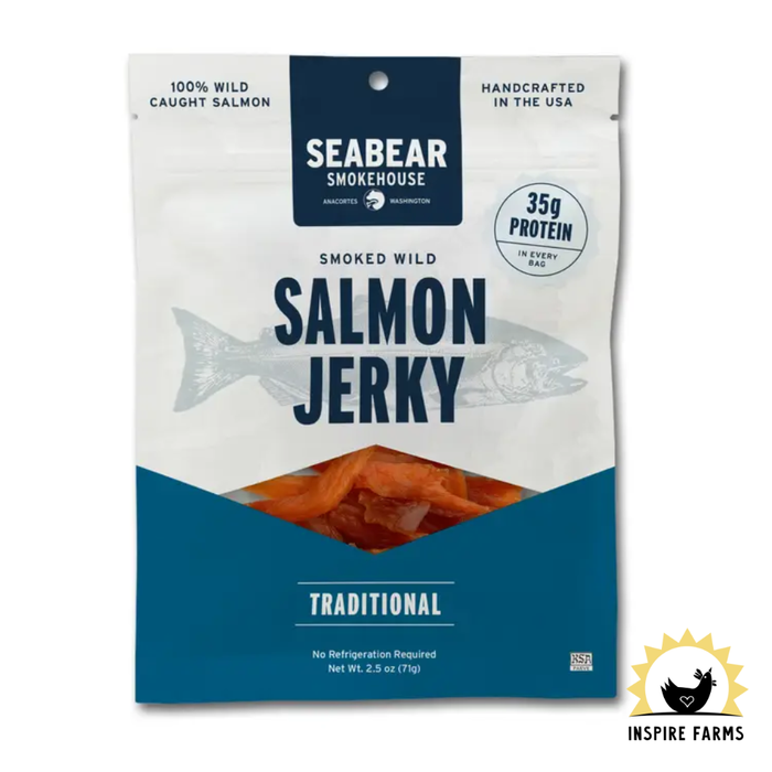 Smoked King Salmon Jerky