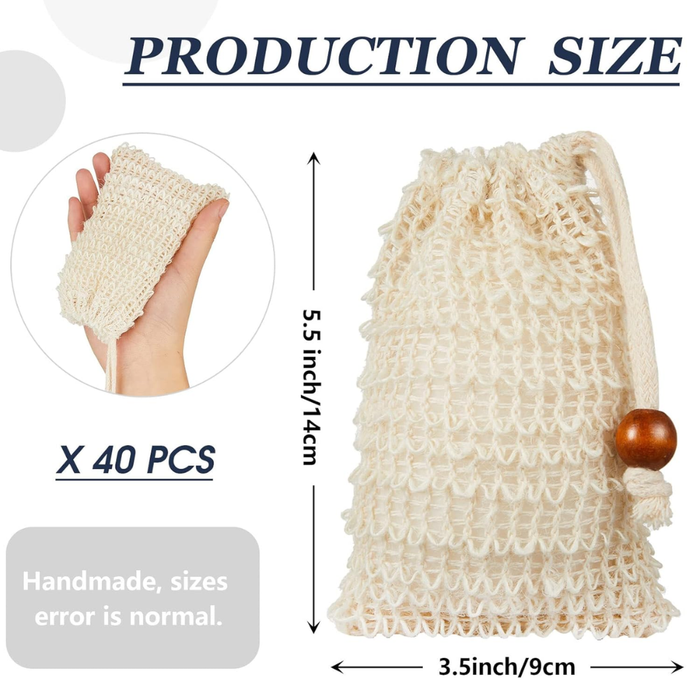 Soap Saver Bag Exfoliating Soap Pouch