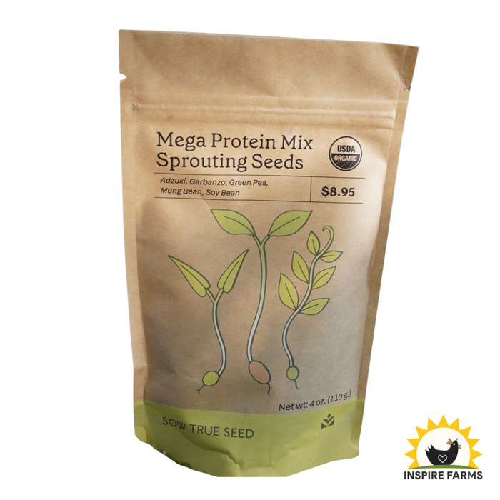 Mega Protein Crunch Sprouting Seeds
