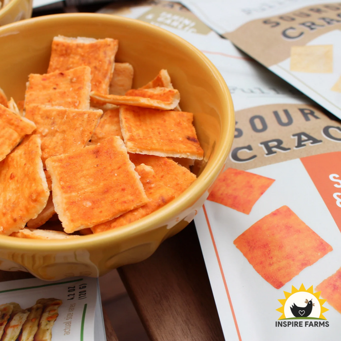 Full Stop Bakery Sourdough Crackers