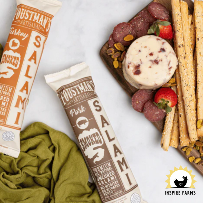 TURKEY SMOKED | FOUSTMAN'S UNCURED SALAMI