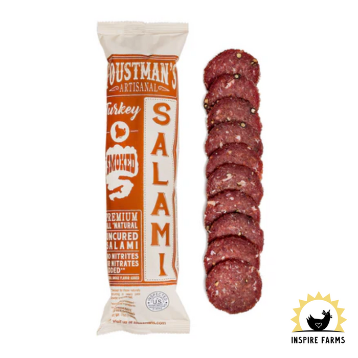 TURKEY SMOKED | FOUSTMAN'S UNCURED SALAMI
