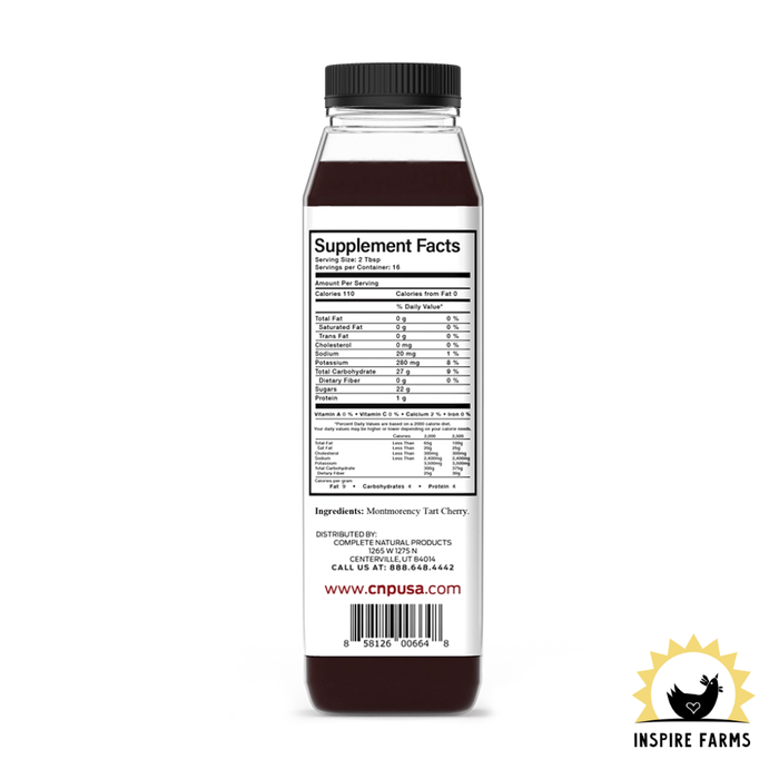Tart Cherry Juice Concentrate 12oz