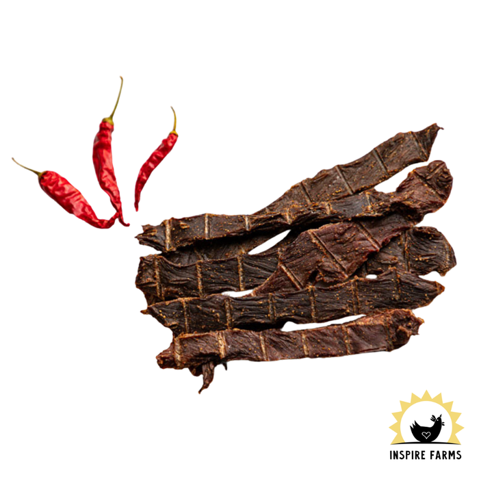 The Family Cow Hot ’n Spicy Beef Jerky