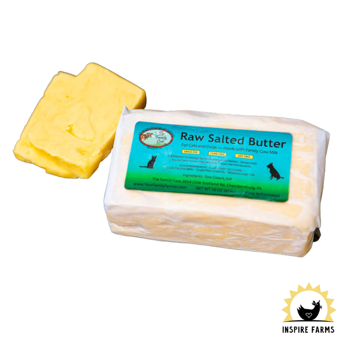 The Family Cow Raw Butter Salted 1lb