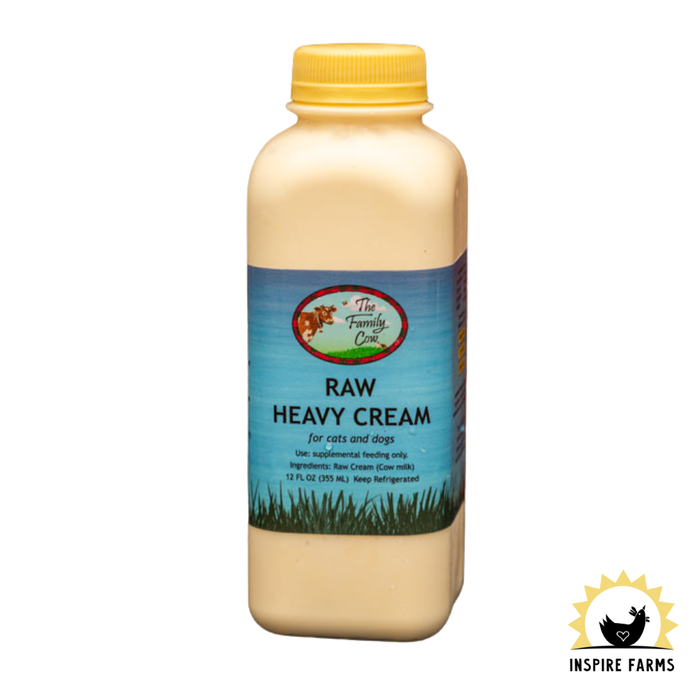 The Family Cow Raw Heavy Cream 16oz