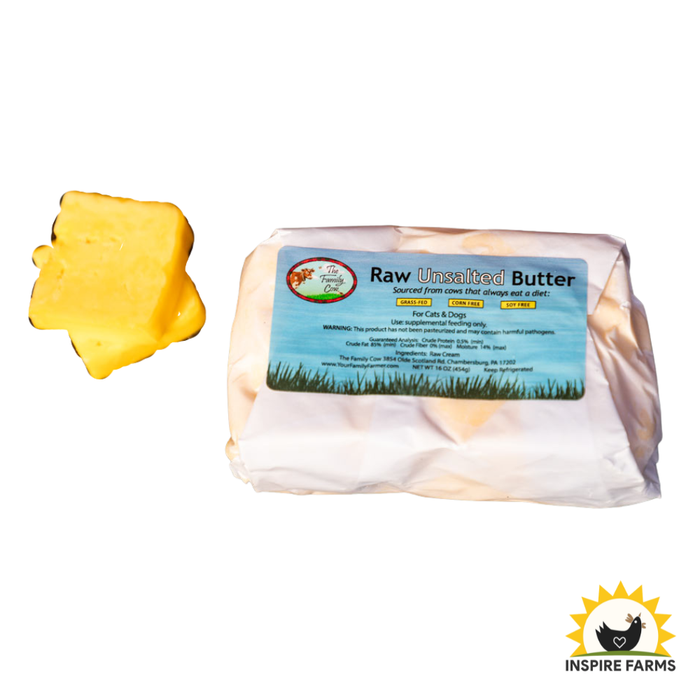 The Family Cow Raw Unsalted Butter