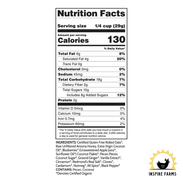 The Biker and Baker Granola – 8oz