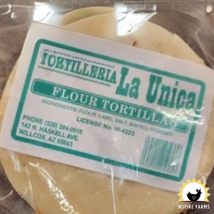 Tortillera La Única Flour Tortillas