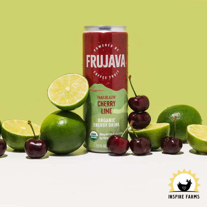 Trailblazin' Cherry Lime Organic Energy Drink