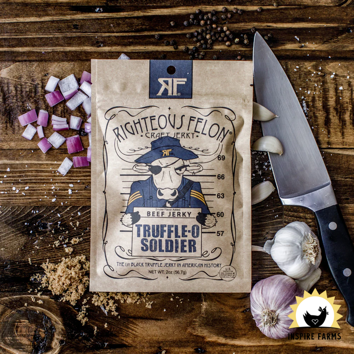 Righteous Felon Beef Jerky 2oz