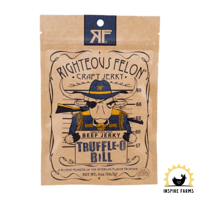 Righteous Felon Beef Jerky 2oz
