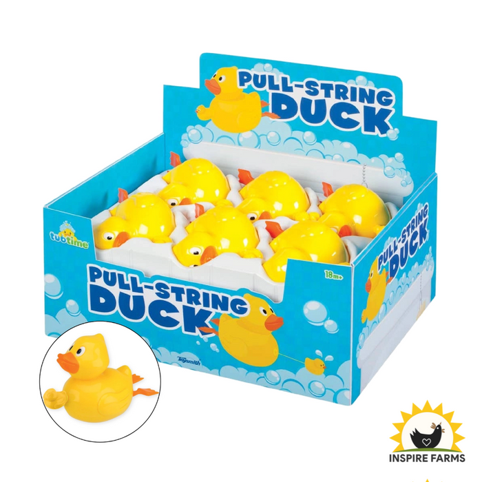 Toysmith Tub Time - Pull-String Duck