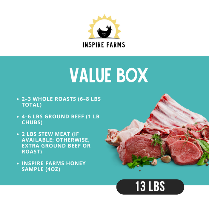 Tiffiny’s Private Reserve Beef Box (Online Purchase Only)