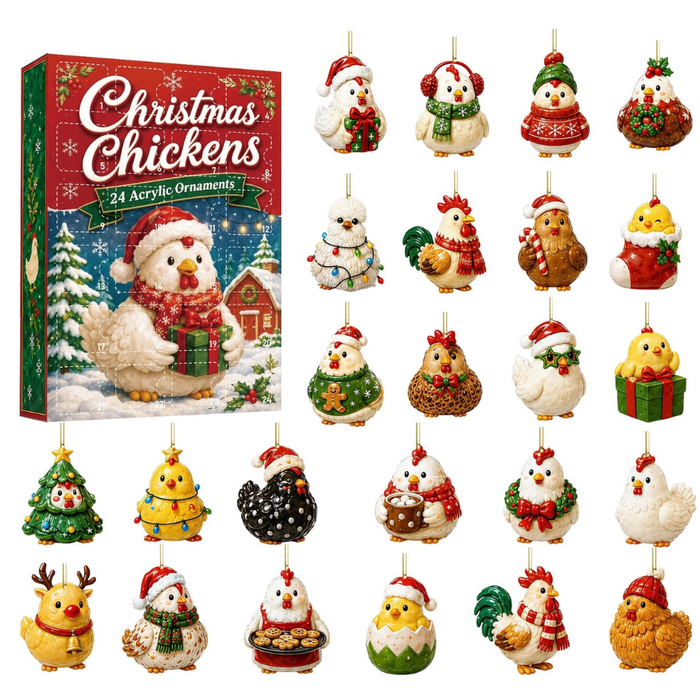 Farm Christmas Advent Calendar - Assorted