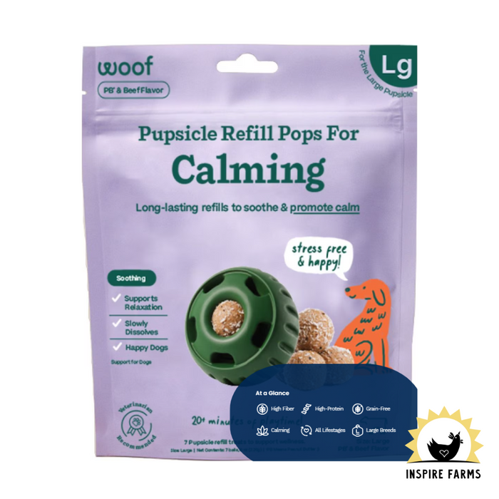 Woof Dog Calming Wellness Pops