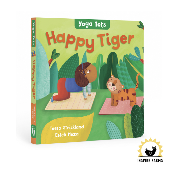 Yoga Tots: Happy Tiger Book