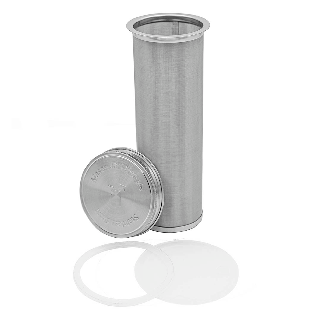 Cold Brew Coffee and Tea Maker Stainless Steel Filter Kit: Quart – Inspire  Farms