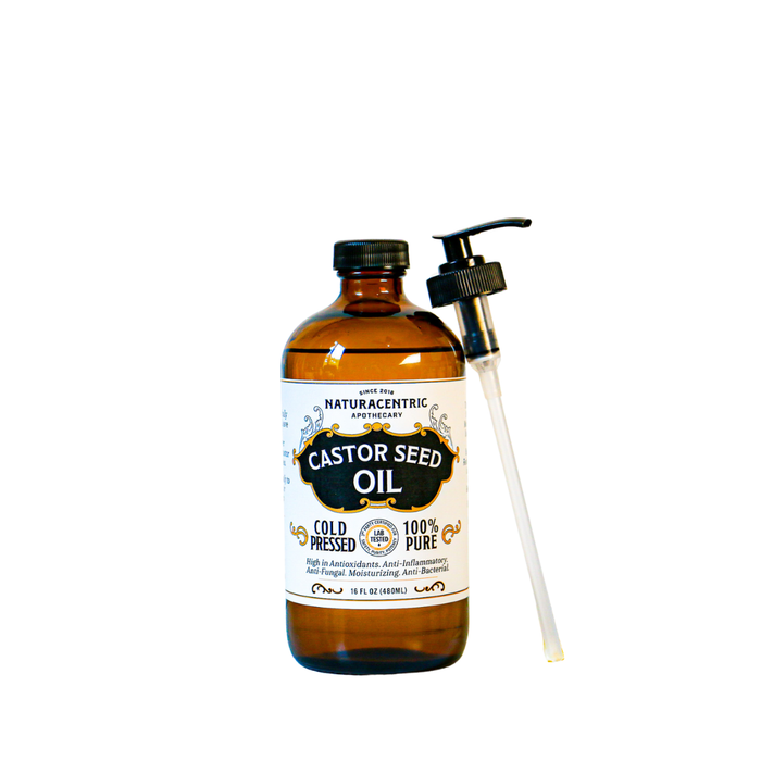 Naturacentric - Organic Non Gmo Virgin Castor Seed Oil