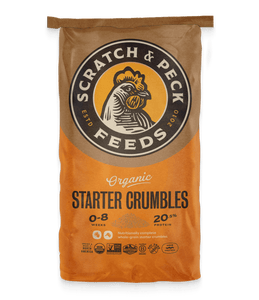 Scratch & Peck Organic Starter Crumble + Grub Protein