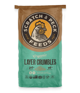 Scratch & Peck Organic Layer Feed + Grub Protein