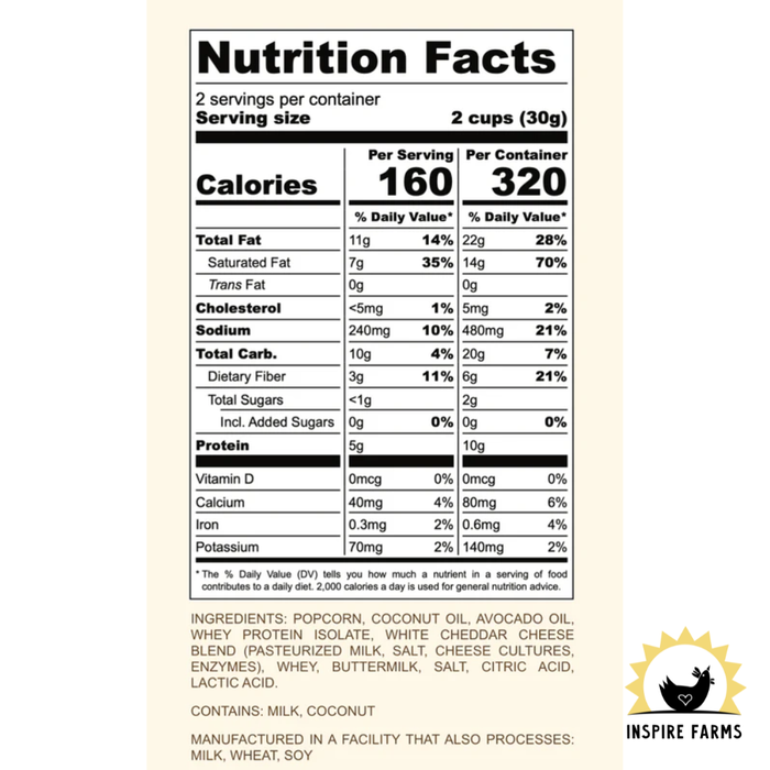 BUNKY Protein Popcorn