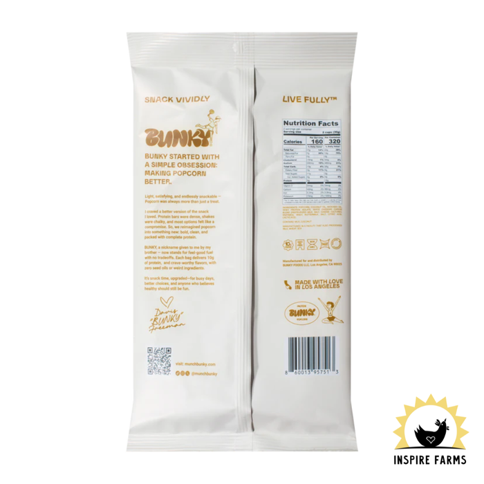 BUNKY Protein Popcorn