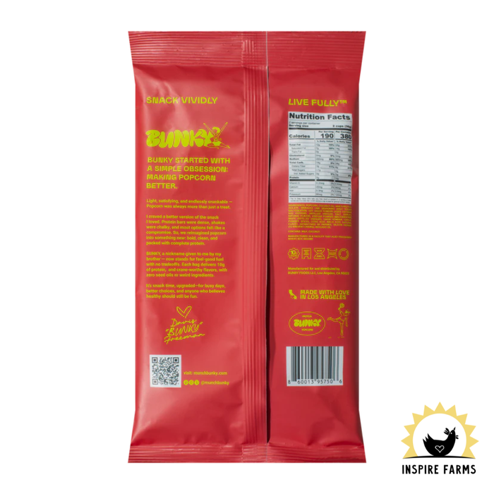 BUNKY Protein Popcorn