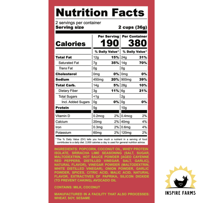 BUNKY Protein Popcorn