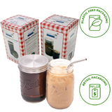 Cold Brew Coffee and Tea Maker Stainless Steel Filter Kit: Quart