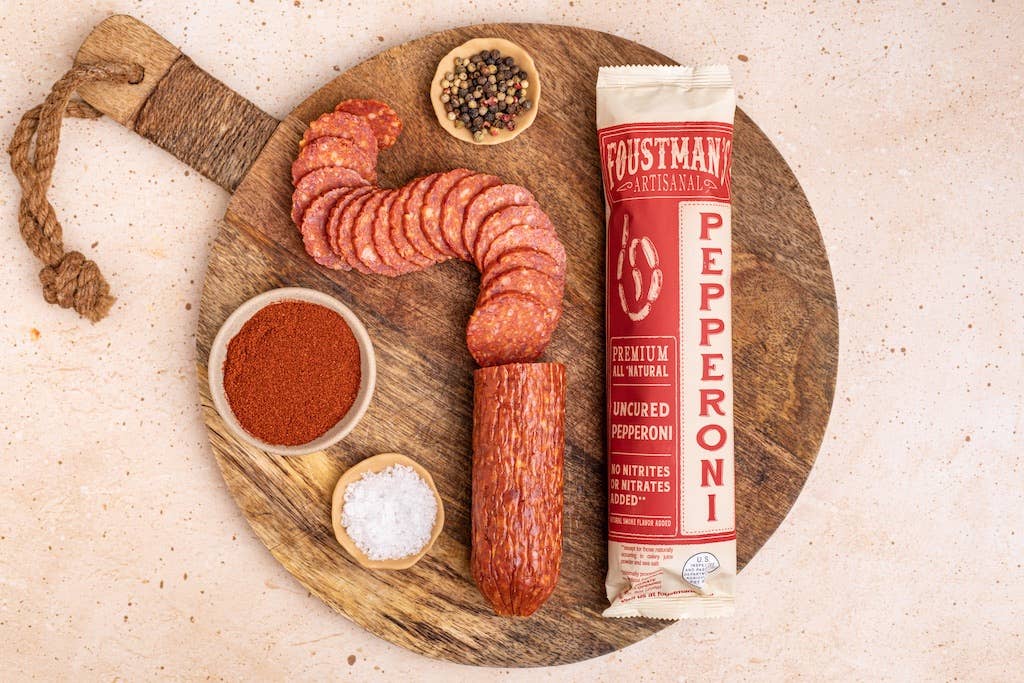 PEPPERONI | FOUSTMAN'S ALL-NATURAL UNCURED - 8oz