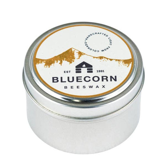 Bluecorn Pure Beeswax Travel Tin Candle