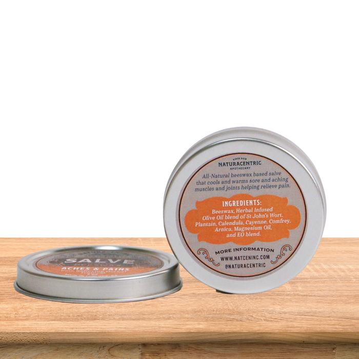 Naturacentric - Aches & Pains Beeswax Salve