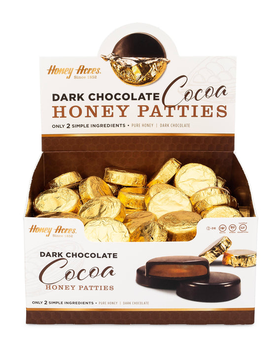 Honey Acres Inc. - Dark Chocolate Cocoa Honey Patties