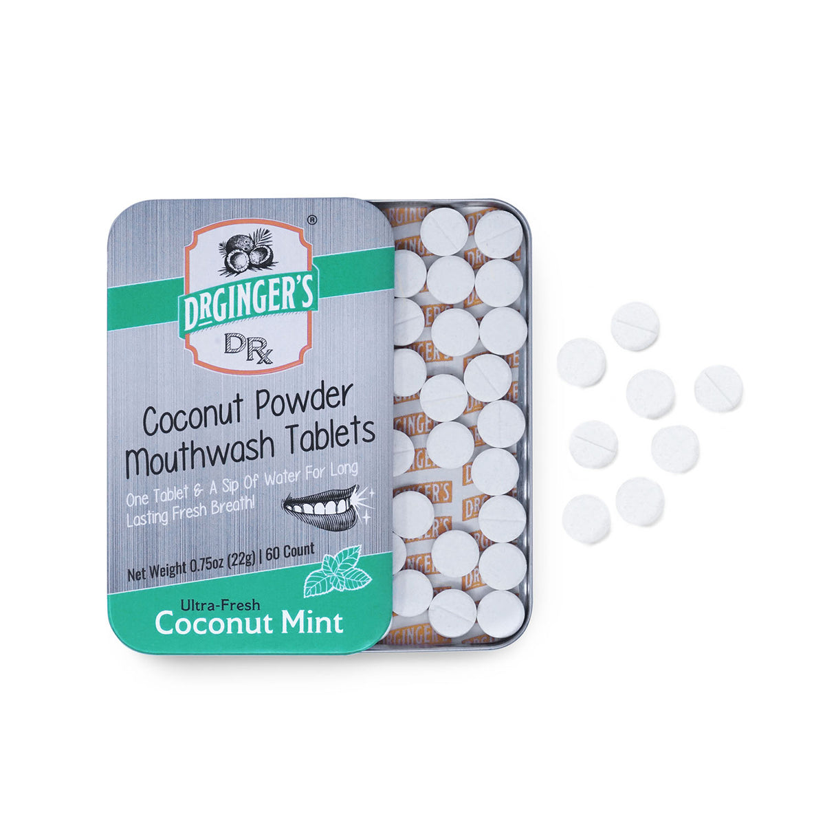 Dr. Ginger's Mouthwash Tablets Inspire Farms