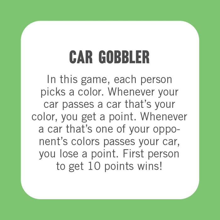 On-the-Go Amusements: 50 Cool Things to Do in the Car