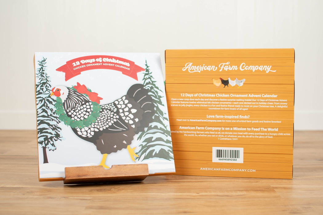12 Days of Christmas Chicken Advent Calendar
