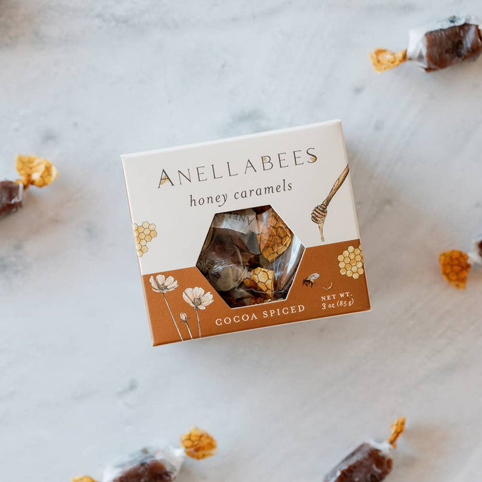 Cocoa Spiced Honey Caramels