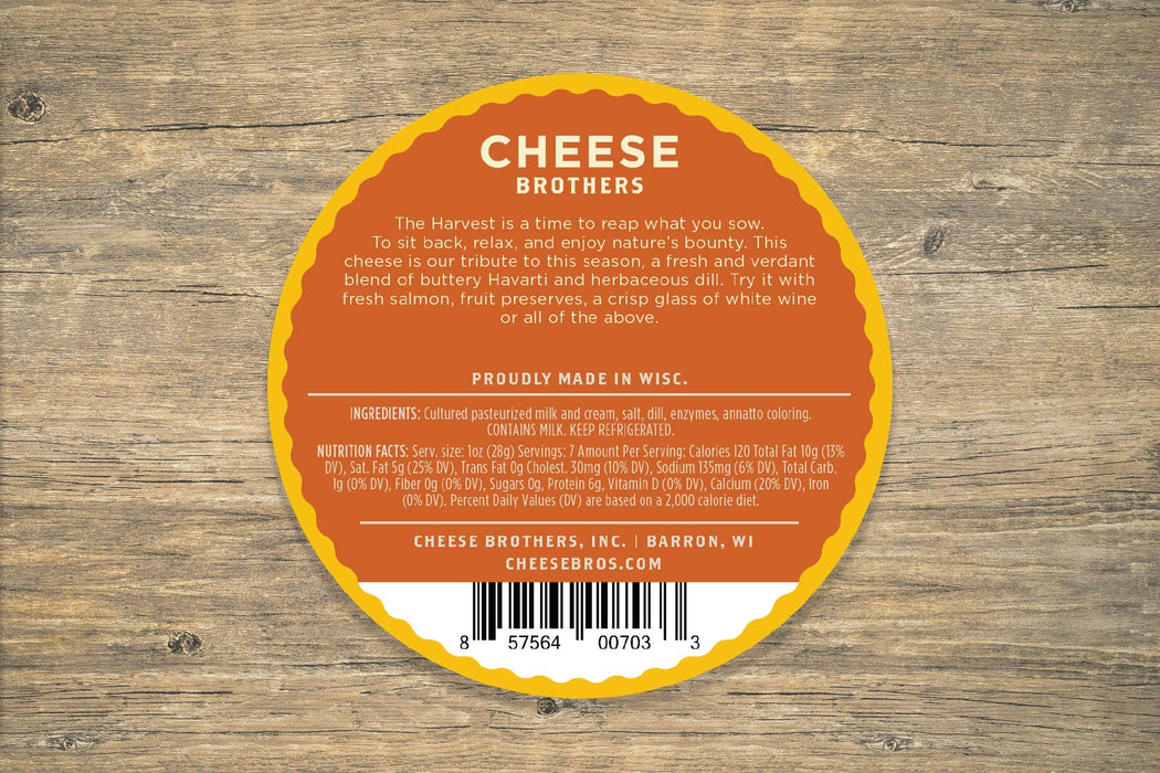 Cheese Brothers - Dill Havarti