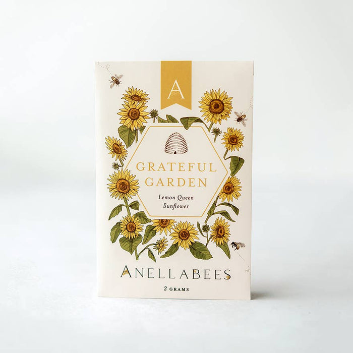 Lemon Queen Pollinator Sunflower Seeds for Spring Gifting