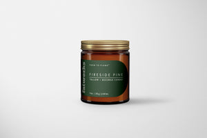 Fatworks Grass-Fed Tallow Candle - Fireside Pine